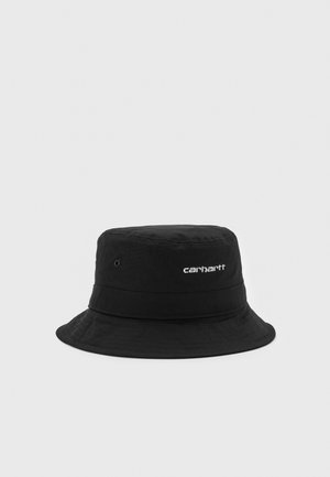 Carhartt WIP SCRIPT BUCKET HAT UNISEX - Sombrero - black/white