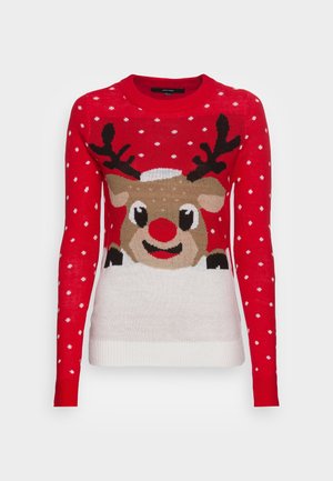 Pullover - red