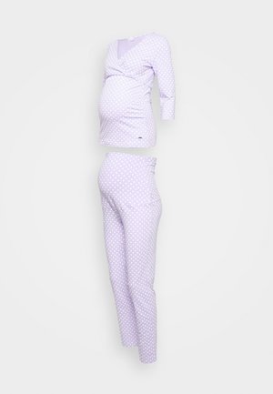 LASCANA MATERNITY - Pyjama set - lilac/white