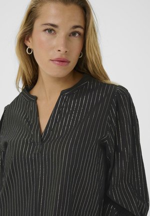 Kaffe, KALUISE VNECK - Blusa - black deep