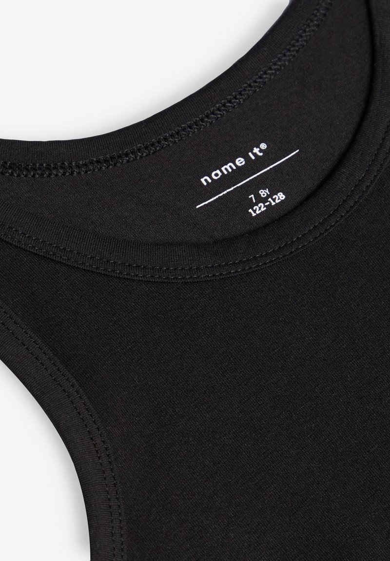Name It Kids - Lot De 4 Débardeurs Nkmtank Top Black White Solid Pour Garçon