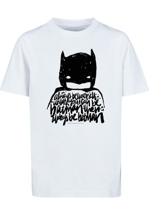 BATMAN - ALWAYS BE YOURSELF  - Print T-shirt - white