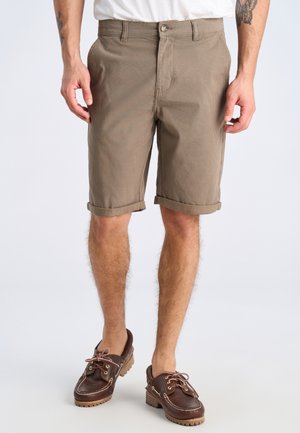 Lindbergh SUPERFLEX CHINO - Shorts - deep stone