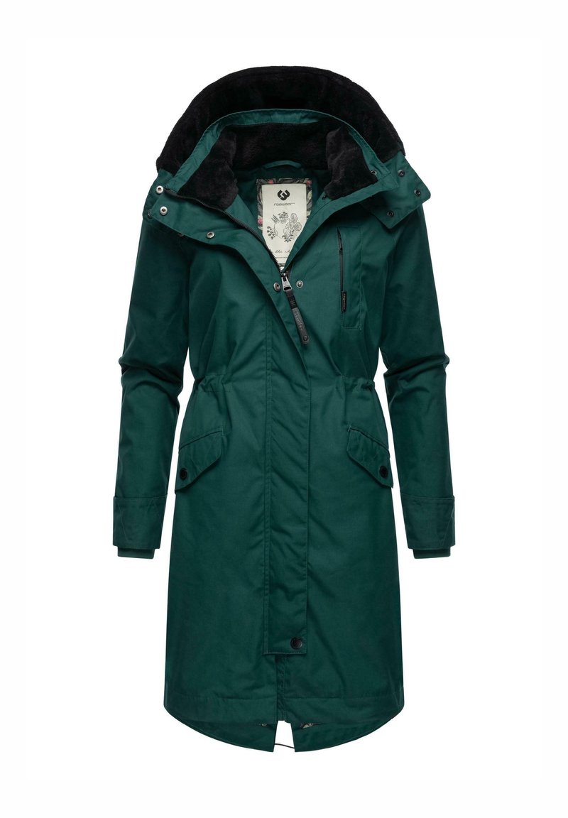 Ragwear Regenjacke wasserabweisende Jacke petrol