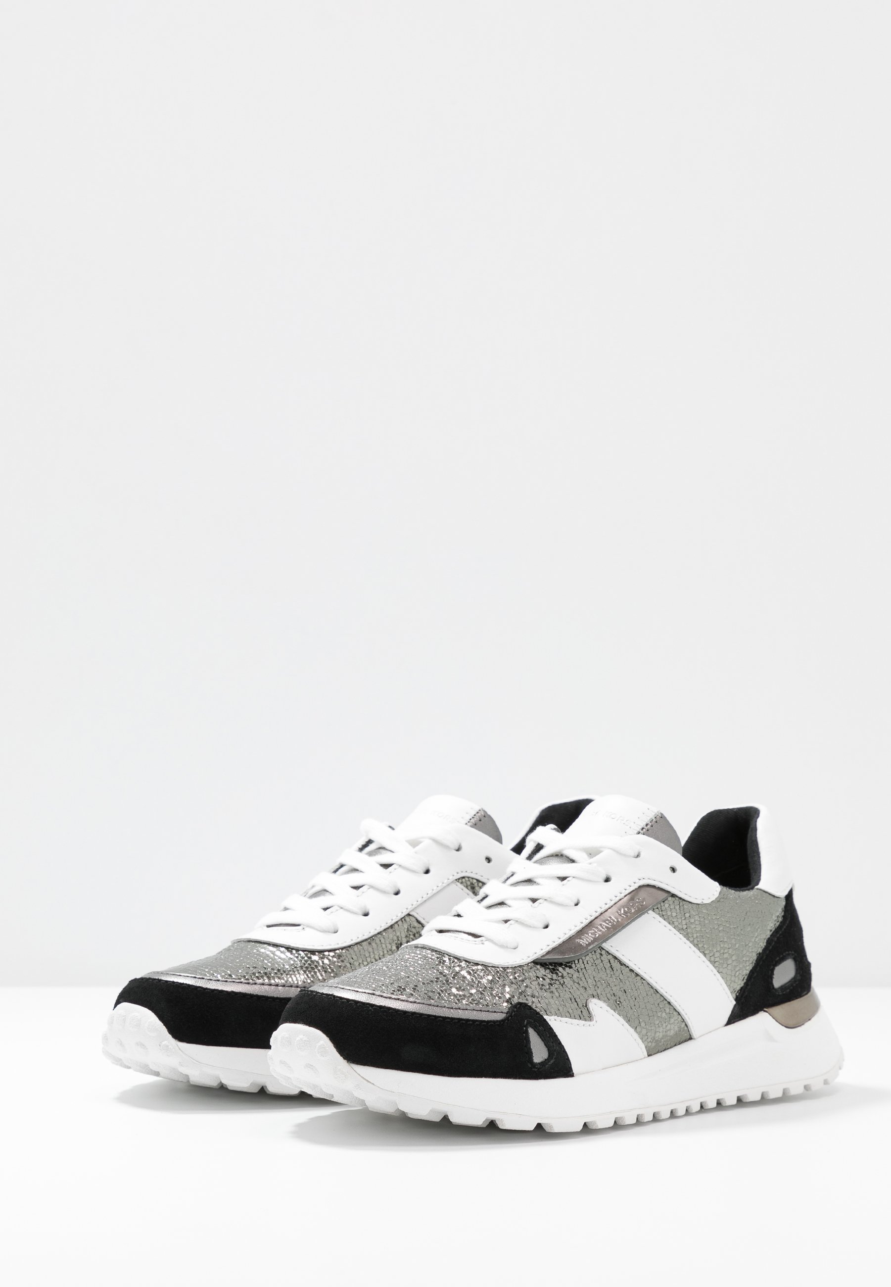 MICHAEL Michael Kors MONROE TRAINER Joggesko gunblack MICHAEL Michael Kors MONROE TRAINER Joggesko gunblack
