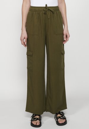 Pantalon de survêtement - kaki   khaki