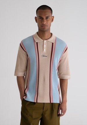 CHARLIES - Polo shirt - cream purple