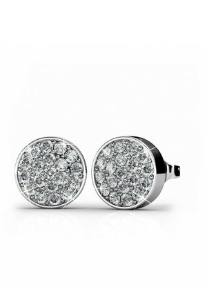 Boucles d'oreilles - couleur argentée cristal