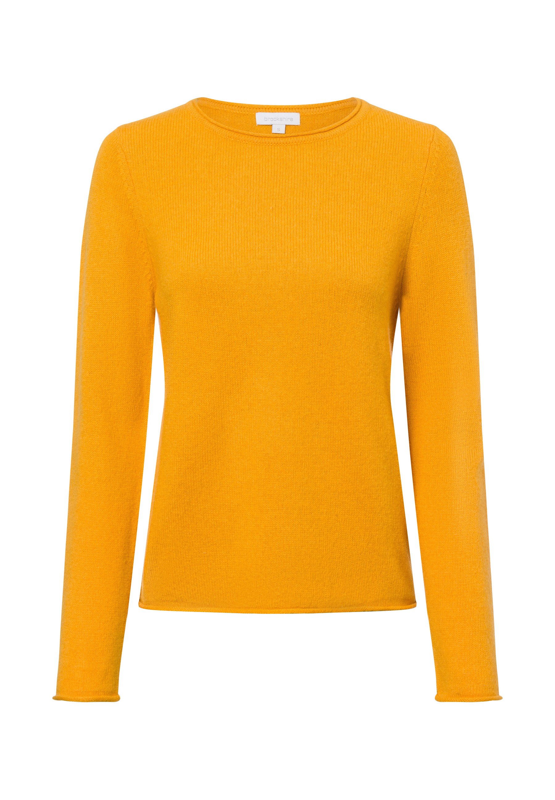 Strickpullover Damen Pullover Maisgelb Brookshire Strickpullover