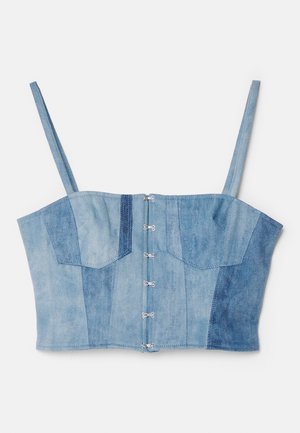 BUSTIER - Top - light blue