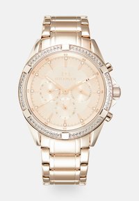 Tommy Hilfiger - CASE WITH STONES - Chronograaf - rose gold-coloured Miniatuurafbeelding 1