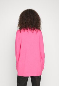 VILA VIRIL OPEN NOOS - Kofta - fandango pink/dark melange