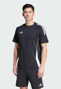 adidas Performance - TIRO 24 TEE - T-shirts print - black   white Miniaturebillede 1