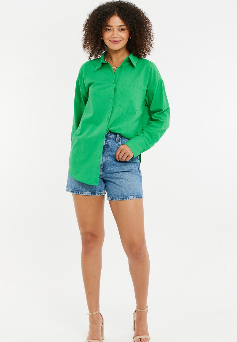 Threadbare THBANGELFISH Hemdbluse green/grün Zalando.at