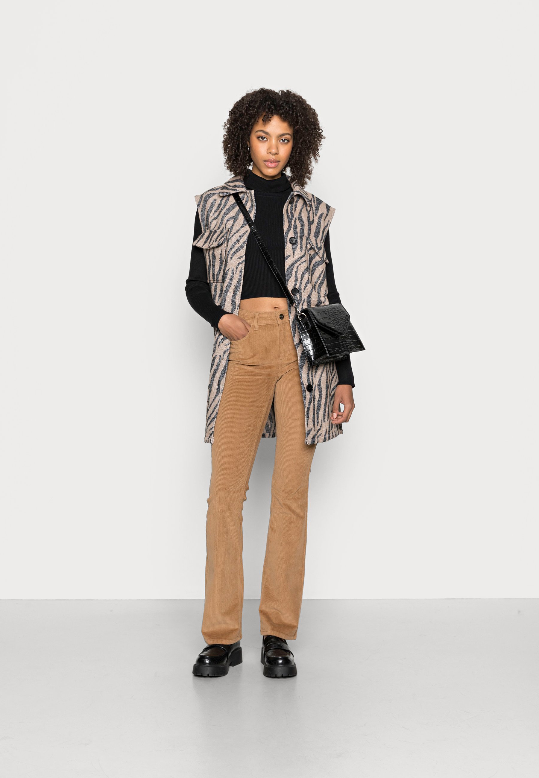 ONLY ONLMARY GLOBAL PANT - Pantaloni - toasted coconut/marrone - Zalando.it