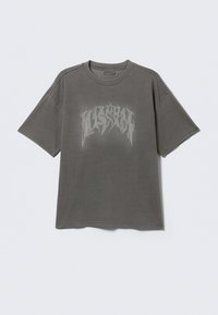 GREAT BOXY PRINTED GRAPHIC TEE - Triko s potiskem - black