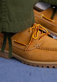 Timberland AUTHENTIC 3 EYE - Båtsko - wheat