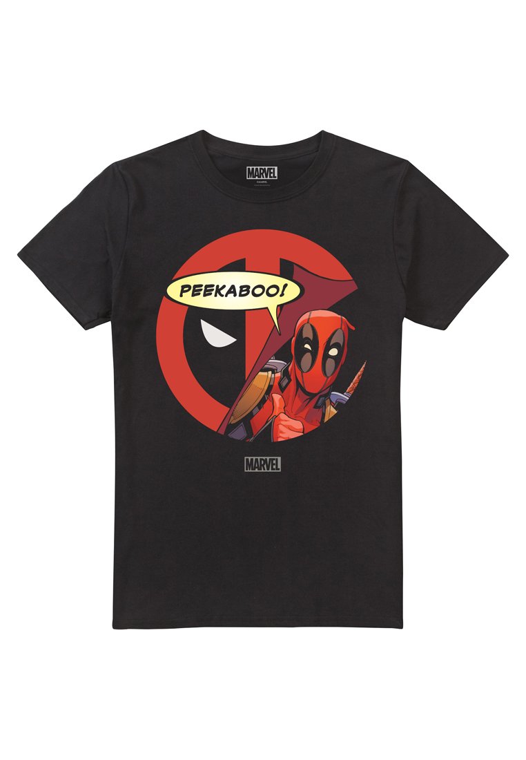 Marvel T-shirt print zwart Marvel T-shirt print zwart