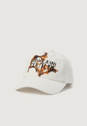 BASEBALL CAP WITH PINCES UNISEX - Cappellino - white/gold-coloured