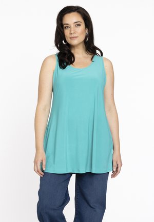 Round Neck - Top - turquoise
