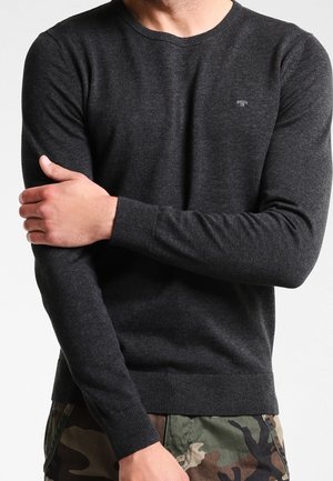 Pullover - mottled grey