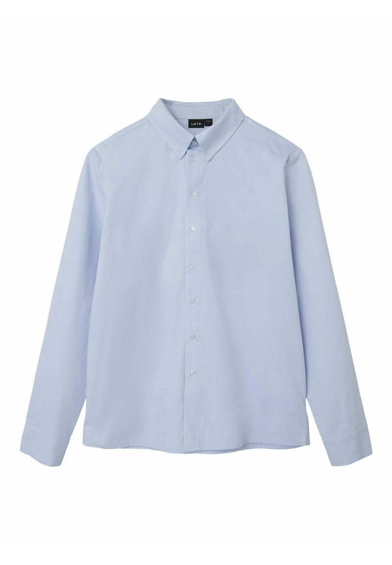 LMTD Overhemd lichtblauw gemêleerd