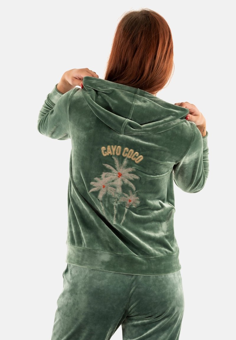 Banana Moon FRESCO - Sudadera con cremallera - vert