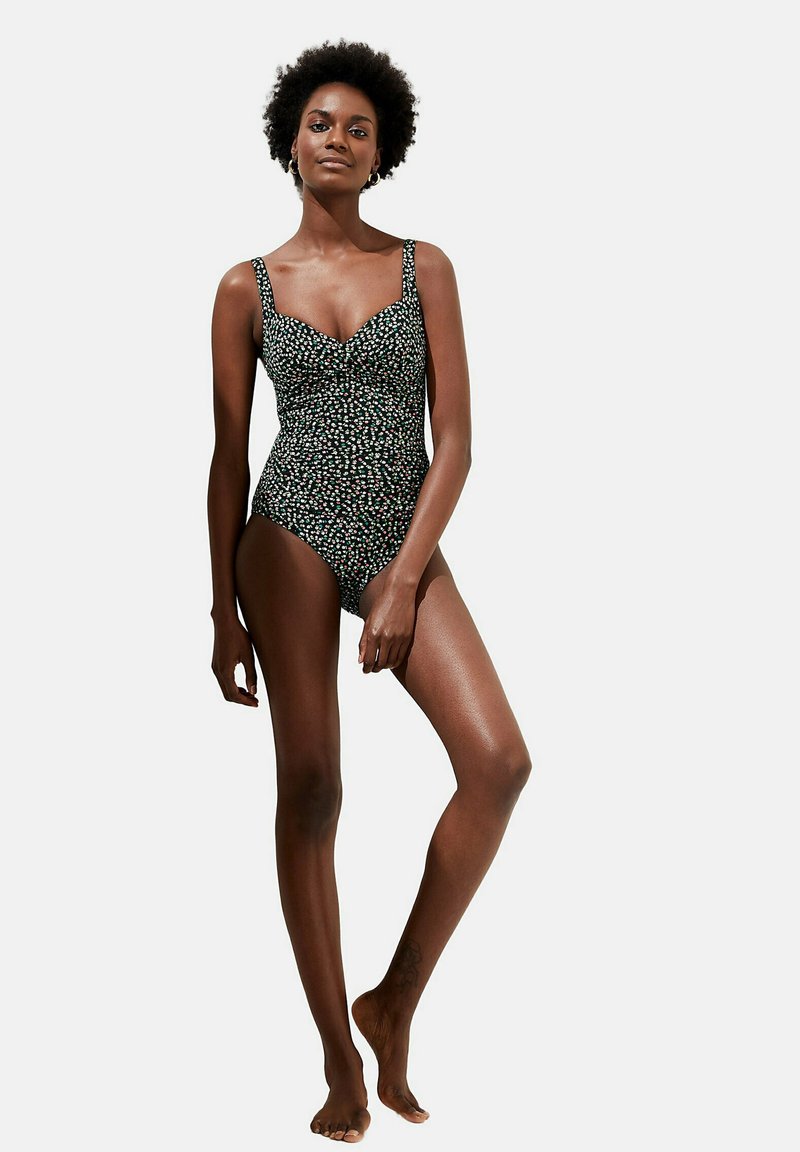 Marks & Spencer 2PK TUMMY CONTROL Badpak black mix/zwart Zalando.nl