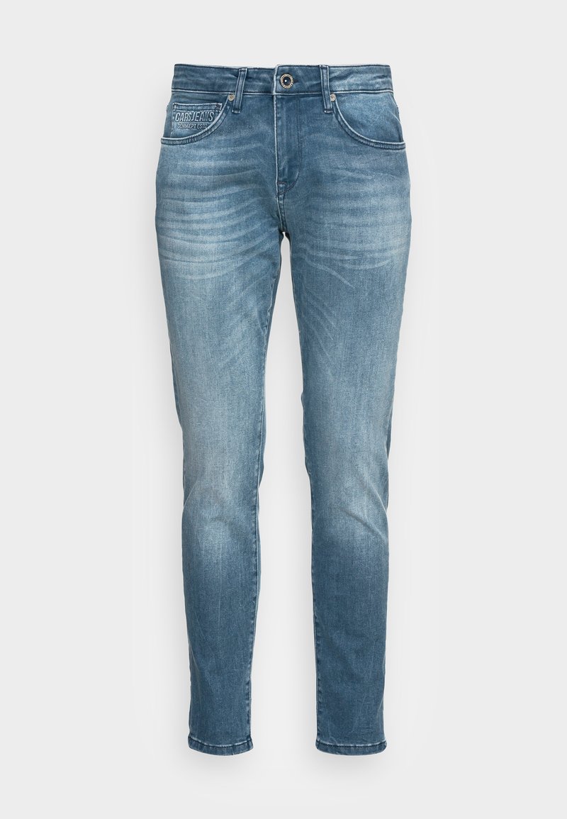 Herren Skinny Fit | Cars Jeans BATES Jeans Slim Fit lisbon wash/blue denim - AW92839 Herren Skinny Fit | Cars Jeans BATES Jeans Slim Fit lisbon wash/blue denim - AW92839