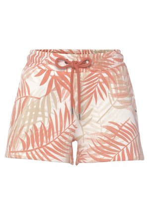 Shorts - pfirsich gemustert