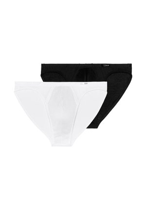 2 PACK - Alushousut - weiß/schwarz