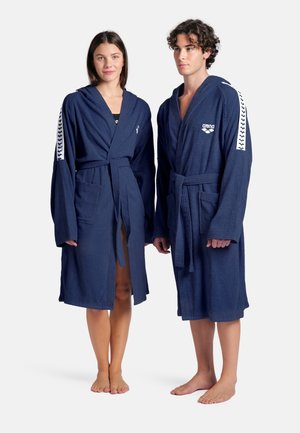Morgonrock - navy/white