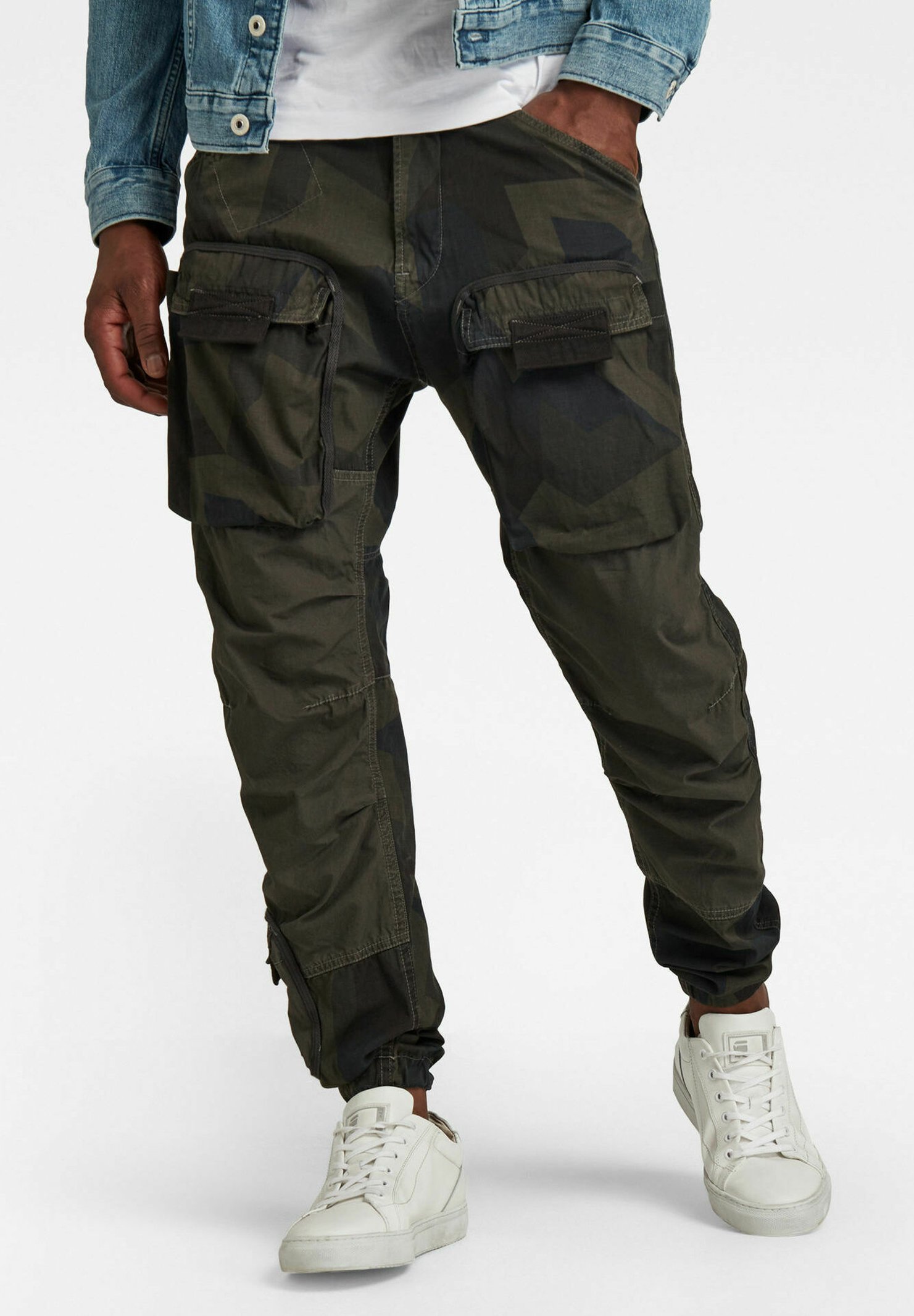 G-Star 3D REGULAR TAPERED CARGO - Pantaloni cargo - multi  coloured/multicolore - Zalando