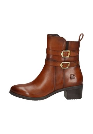 Stiefelette - cognac