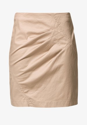 Falda acampanada - brown
