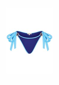 CONTRAST BINDING AMOUR TIE SIDE BRAZILIAN - Bikinibroekje - navy