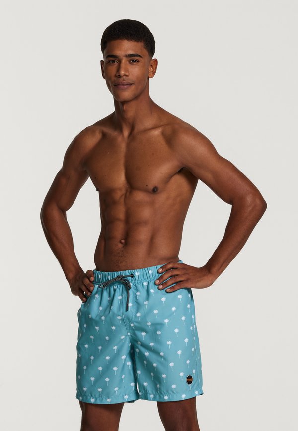 SCRATCHED PALM - Badeshorts