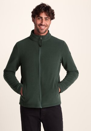 Fleece jacket - racing green