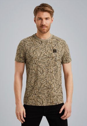 Print T-shirt - silver sage