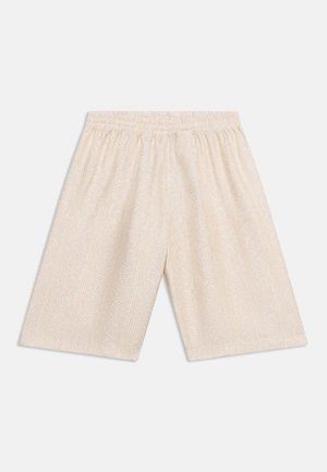Versace, GRECA MOSAIC UNISEX - Lühikesed püksid - white/champagne