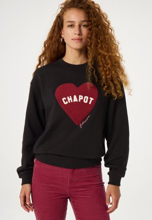 Fabienne Chapot TERRY HEART - Strickpullover - black