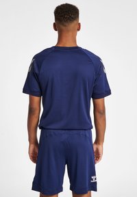 Hummel LEAD - T-shirt print - marine