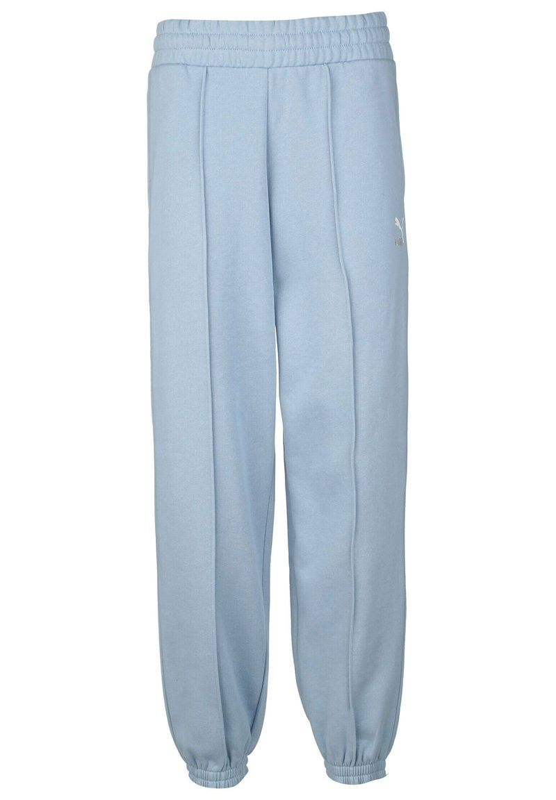 Puma Tracksuit bottoms blue wash/light blue Zalando