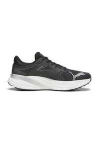 Puma MAGNIFY NITRO - Tekaški copati za cesto - black/white/silver