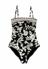 Myleene Klass TALL - Fürdőruha - black ecru floral