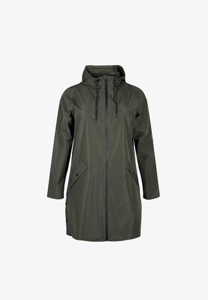 Zizzi MIT TASCHEN UND KAPUZE - Parka - peat