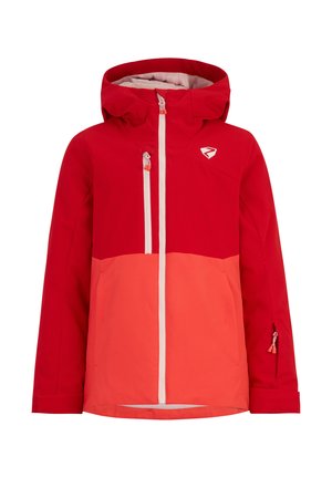 Ziener ABILA - Snowboard jacket - red salsa stru