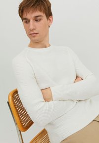 Jack & Jones JJPANNEL  - Maglione - cloud dancer