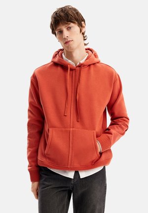 COUTURES - Felpa con cappuccio - marron