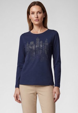Rabe, CHECKS PLEASE - Long sleeved top - pazifik